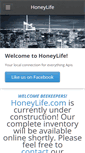 Mobile Screenshot of honeylife.com